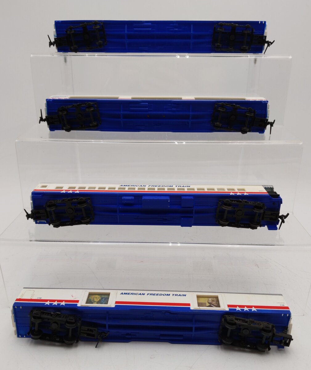Lionel 2587 HO American Freedom Train Passenger Cars [4] VG