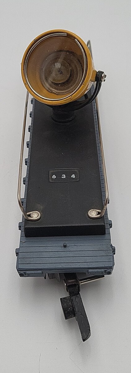 American Flyer 634 Vintage S Chicago & North Western Operating Floodlight Car VG/Box