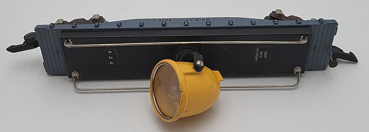 American Flyer 634 Vintage S Chicago & North Western Operating Floodlight Car VG/Box