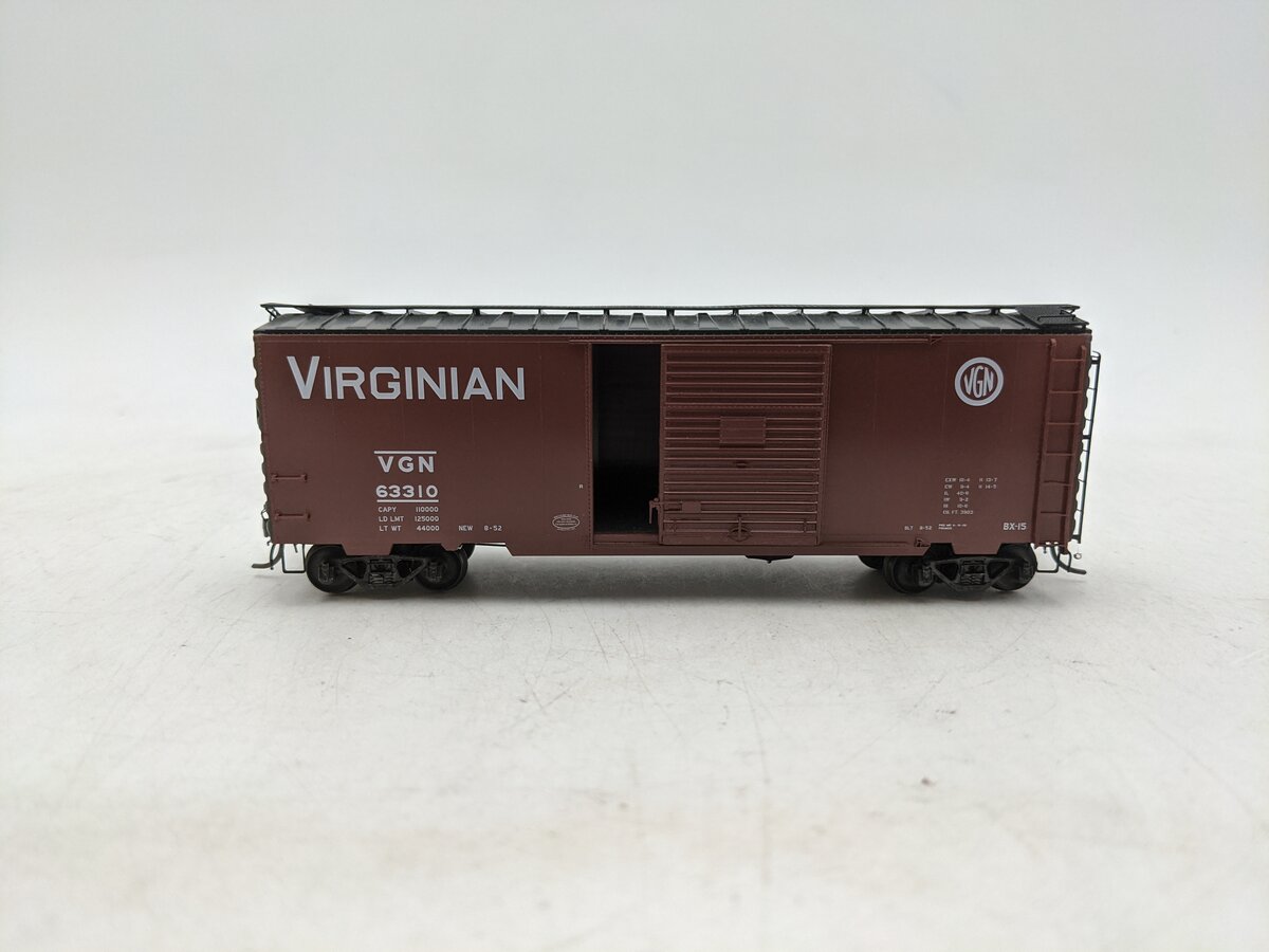 Kadee 5007 HO Virginian 40' PS-1 Boxcar with 8' Youngstown Door #63310 EX/Box