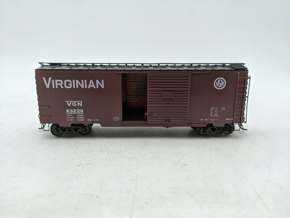 Kadee 5002 HO Scale Virginian 40' PS-1 Standard Boxcar #63226 EX/Box