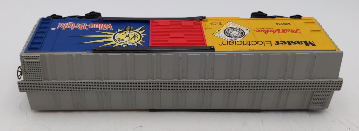 K-Line K649114 O Gauge True Value "Master Electrician" Boxcar EX