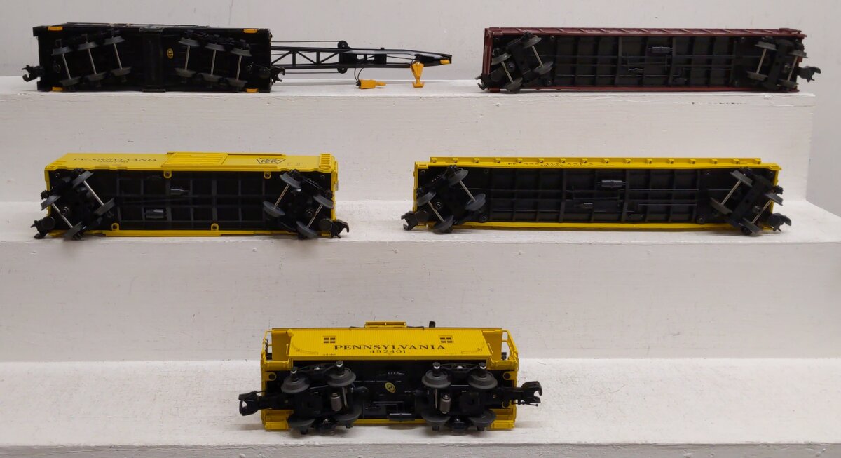 MTH 20-90005 O Pennsylvania Premier Freight Car Set (Set of 5) VG/Box