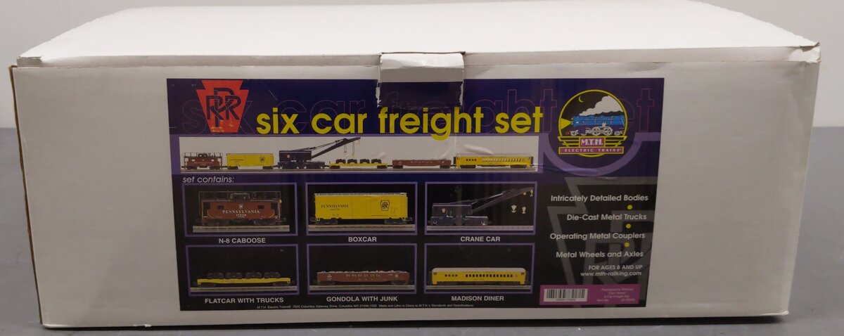 MTH 20-90005 O Pennsylvania Premier Freight Car Set (Set of 5) VG/Box