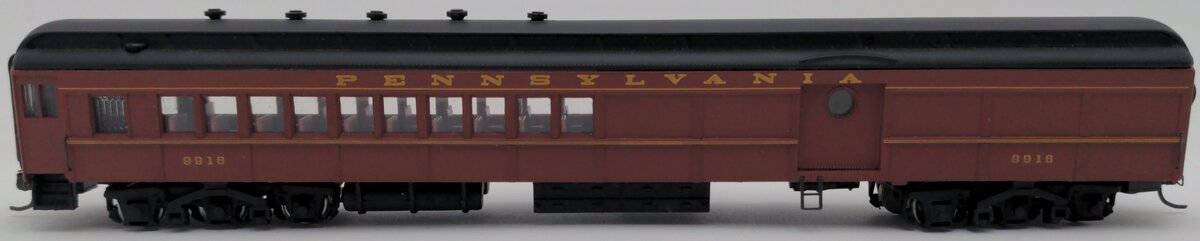 Bachmann Spectrum 89011 HO Scale PRR Pullman Heavyweight Combine #9916 EX/Box