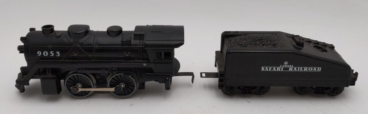 Lionel 9053 O Safari Road Steam Locomotive w/ Tender #9053 EX