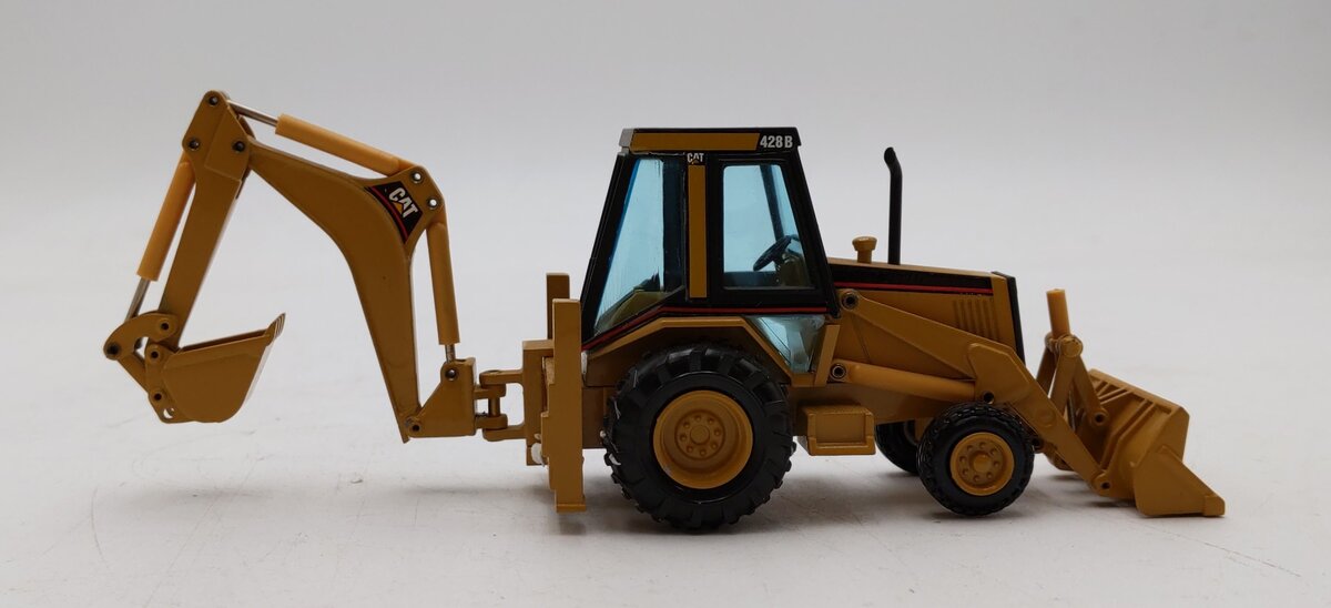 NZG JB488 Modelle 1:50 Scale Caterpillar 428B Backhoe Loader LN/Box