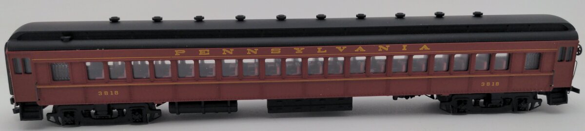 Bachmann Spectrum 89015 HO Pennsylvania Railroad Passenger Coach #3818 EX/Box