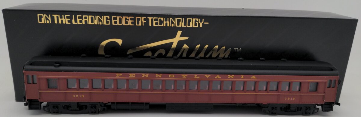 Bachmann Spectrum 89015 HO Pennsylvania Railroad Passenger Coach #3818 EX/Box