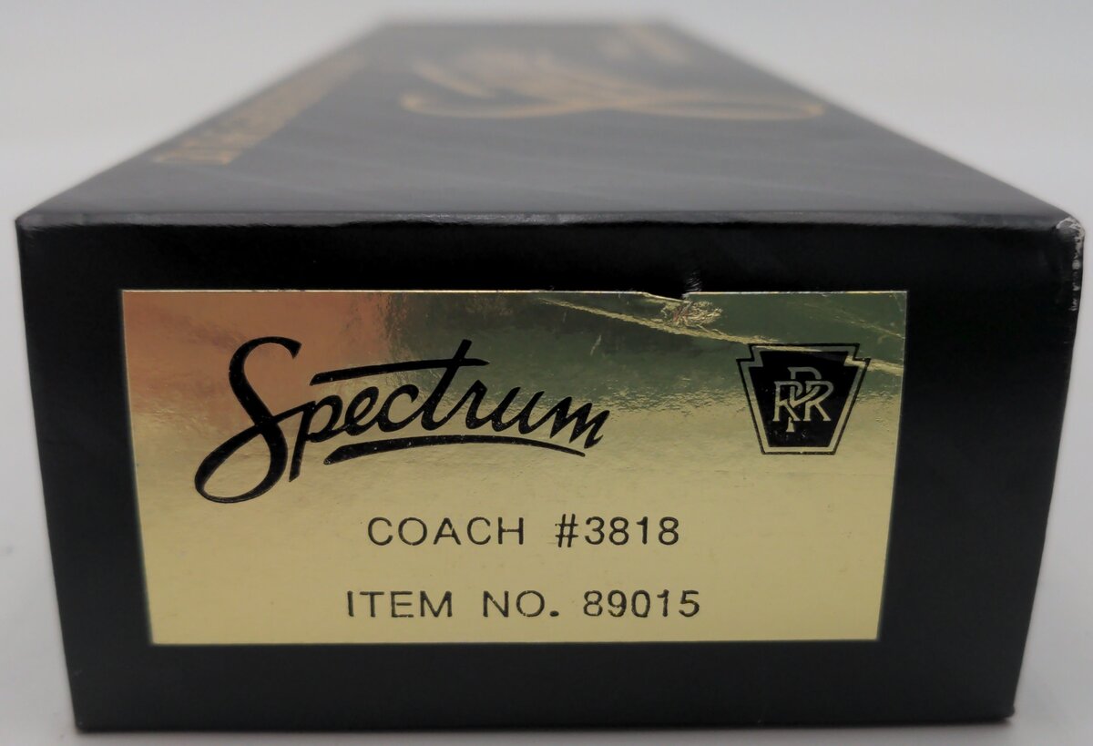 Bachmann Spectrum 89015 HO Pennsylvania Railroad Passenger Coach #3818 EX/Box