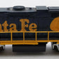 Life Like 7843 N Scale Santa Fe GP38-2 Diesel Locomotive #3500 VG