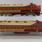 Unique 2000 Vintage O Tinplate Rock Island AA Diesel Locomotive Set