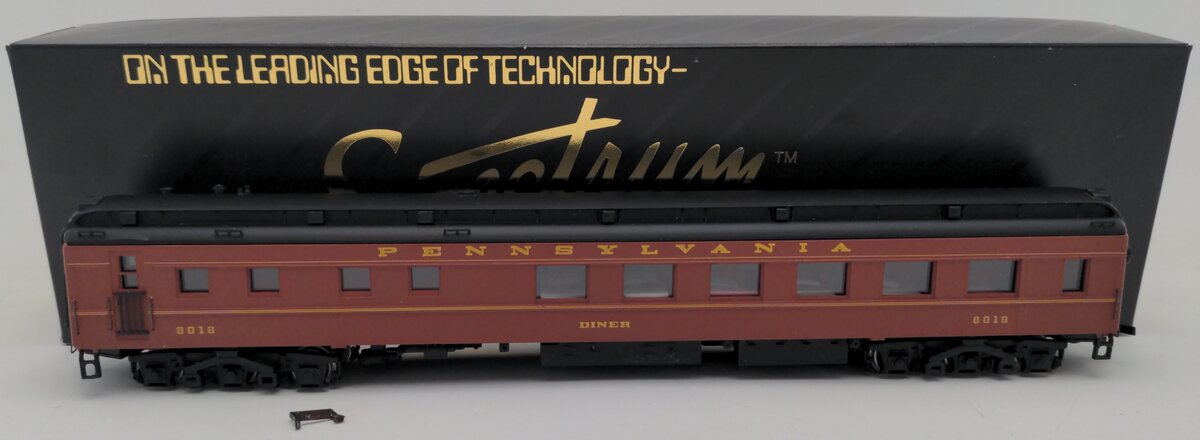 Bachmann Spectrum 89014 HO Scale Pennsylvania Railroad Diner Car #8019 EX/Box