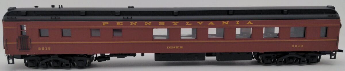 Bachmann Spectrum 89014 HO Scale Pennsylvania Railroad Diner Car #8019 EX/Box