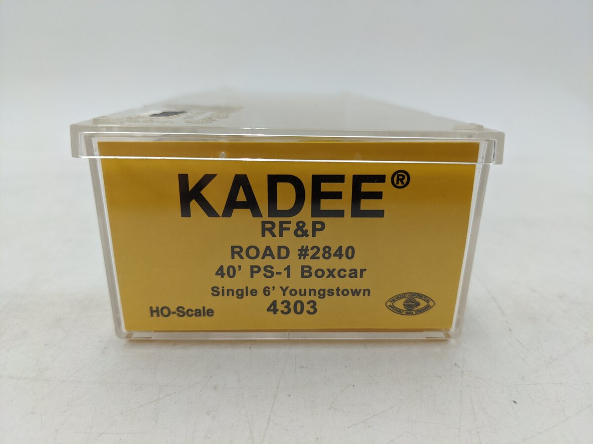 Kadee 4303 HO Richmond, Fredericksburg & Potomac 40' PS-1 Boxcar #2840 EX/Box