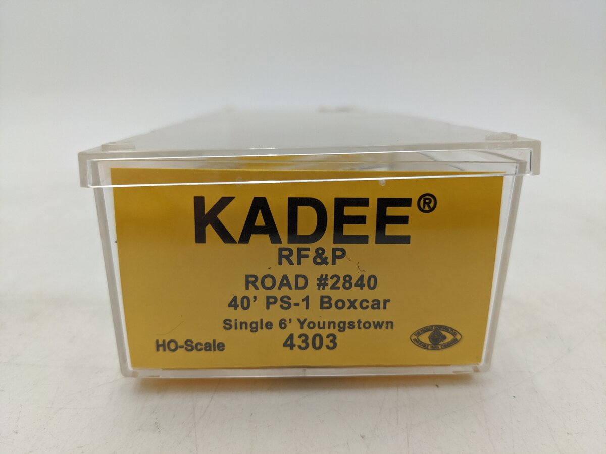 Kadee 4303 HO Richmond, Fredericksburg & Potomac 40' PS-1 Boxcar #2840 EX/Box