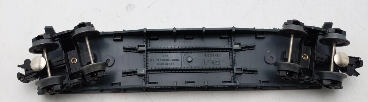 Lionel 6-9383 O Gauge Union Pacific FAR Piggyback Flatcar w/ Trailers LN/Box