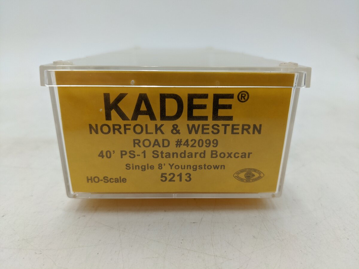 Kadee 5213 HO Norfolk & Western 40' PS-1 Standard Boxcar #42099 EX/Box