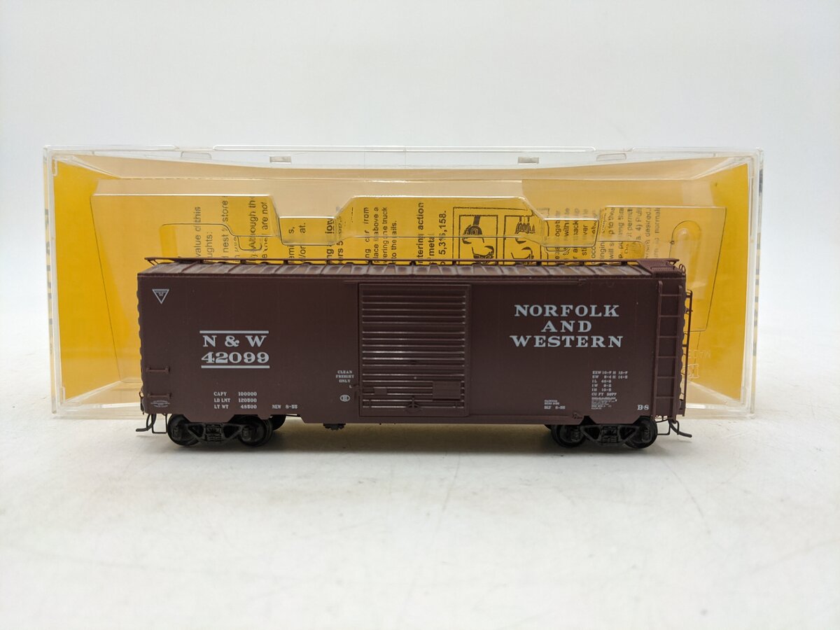 Kadee 5213 HO Norfolk & Western 40' PS-1 Standard Boxcar #42099 EX/Box