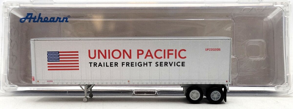 Athearn 14249 N Union Pacific 40' Fruehauf Z-Van Trailer #2 LN/Box