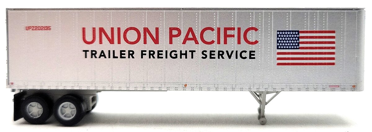 Athearn 14249 N Union Pacific 40' Fruehauf Z-Van Trailer #2 LN/Box