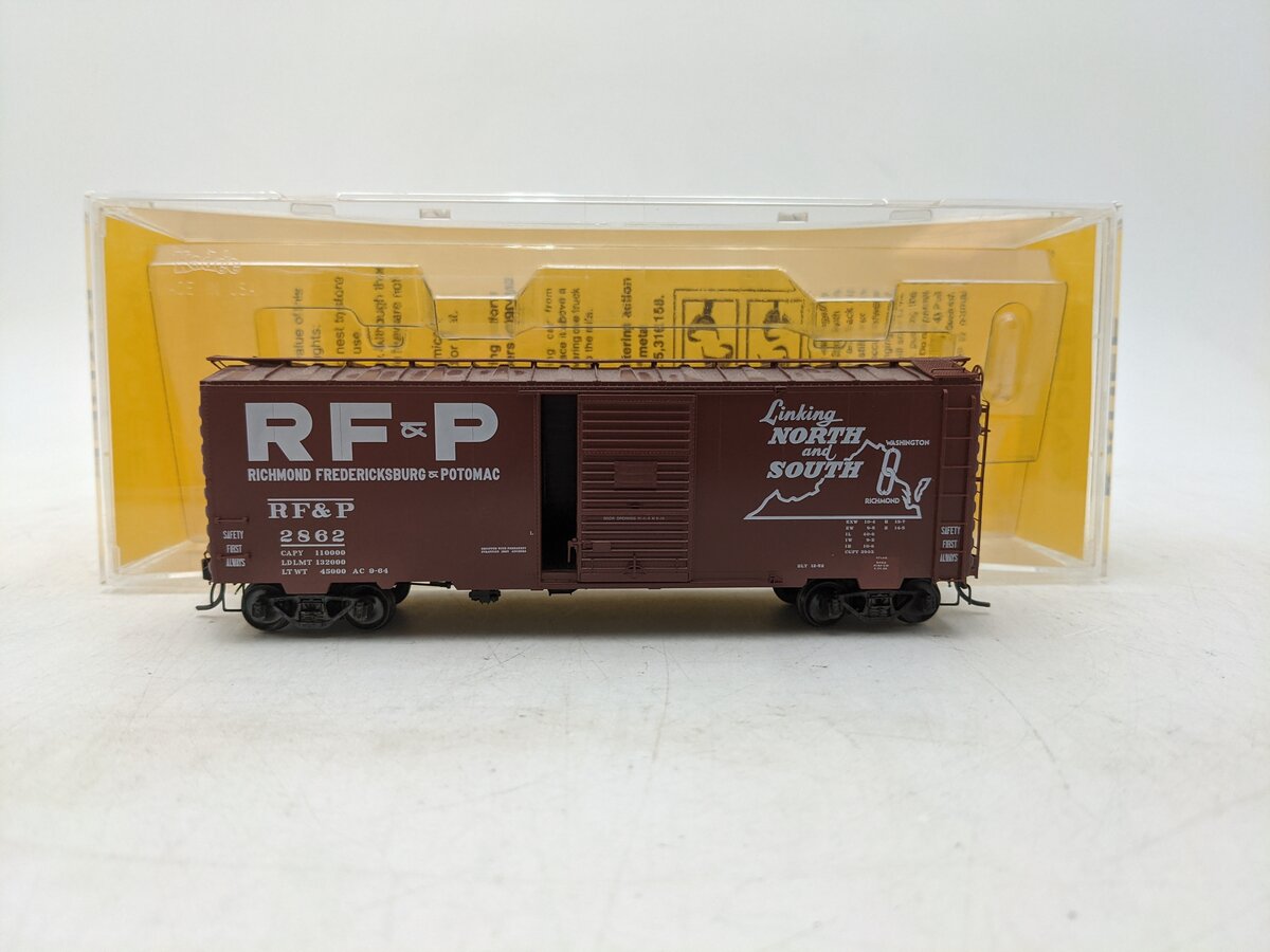 Kadee 4306 HO Richmond, Fredericksburg & Potomac 40' PS-1 Boxcar #2862 EX/Box