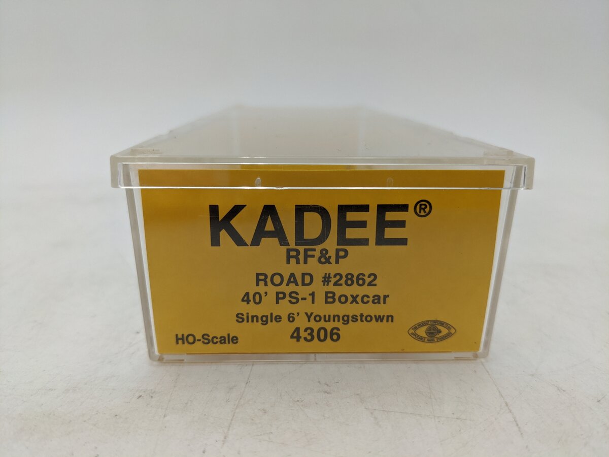 Kadee 4306 HO Richmond, Fredericksburg & Potomac 40' PS-1 Boxcar #2862 EX/Box