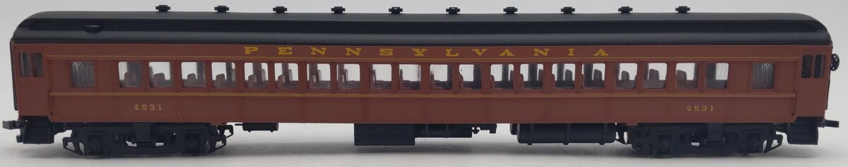 Bachmann Spectrum 89012 HO Scale Pennsylvania Railroad Coach Car #4531 EX/Box