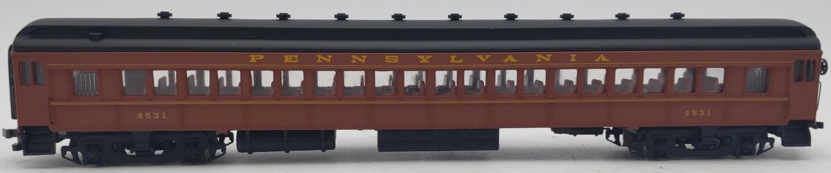 Bachmann Spectrum 89012 HO Scale Pennsylvania Railroad Coach Car #4531 EX/Box