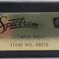 Bachmann Spectrum 89012 HO Scale Pennsylvania Railroad Coach Car #4531 EX/Box
