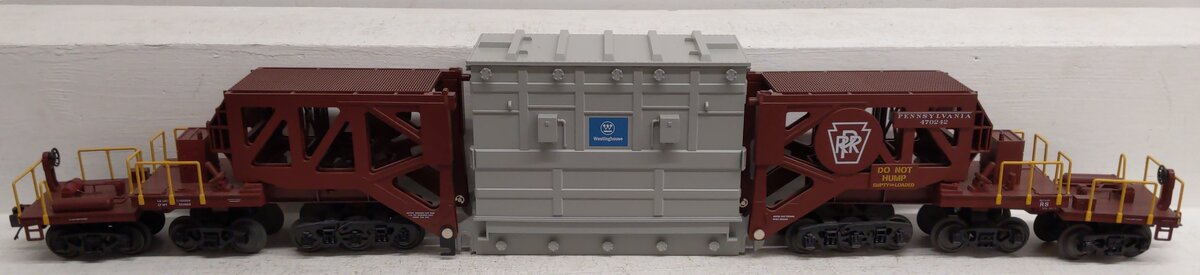 MTH 20-98871 O Gauge Pennsylvania Schnabel Flatcar #470242 NIB