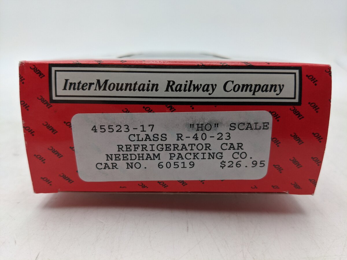 InterMountain 45523-17 HO Needham Packing Co. Union Refrigerator Car #60519 EX/Box