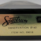 Bachmann Spectrum 89016 HO Scale Pennsylvania Railroad Observation Car #140 EX/Box