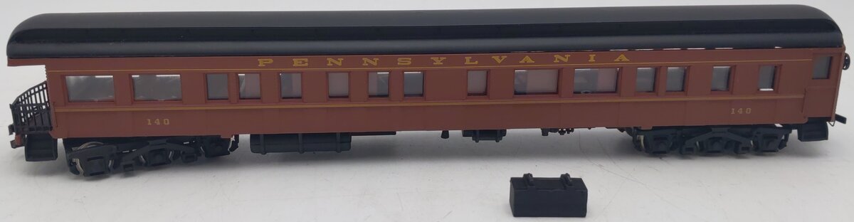 Bachmann Spectrum 89016 HO Scale Pennsylvania Railroad Observation Car #140 EX/Box