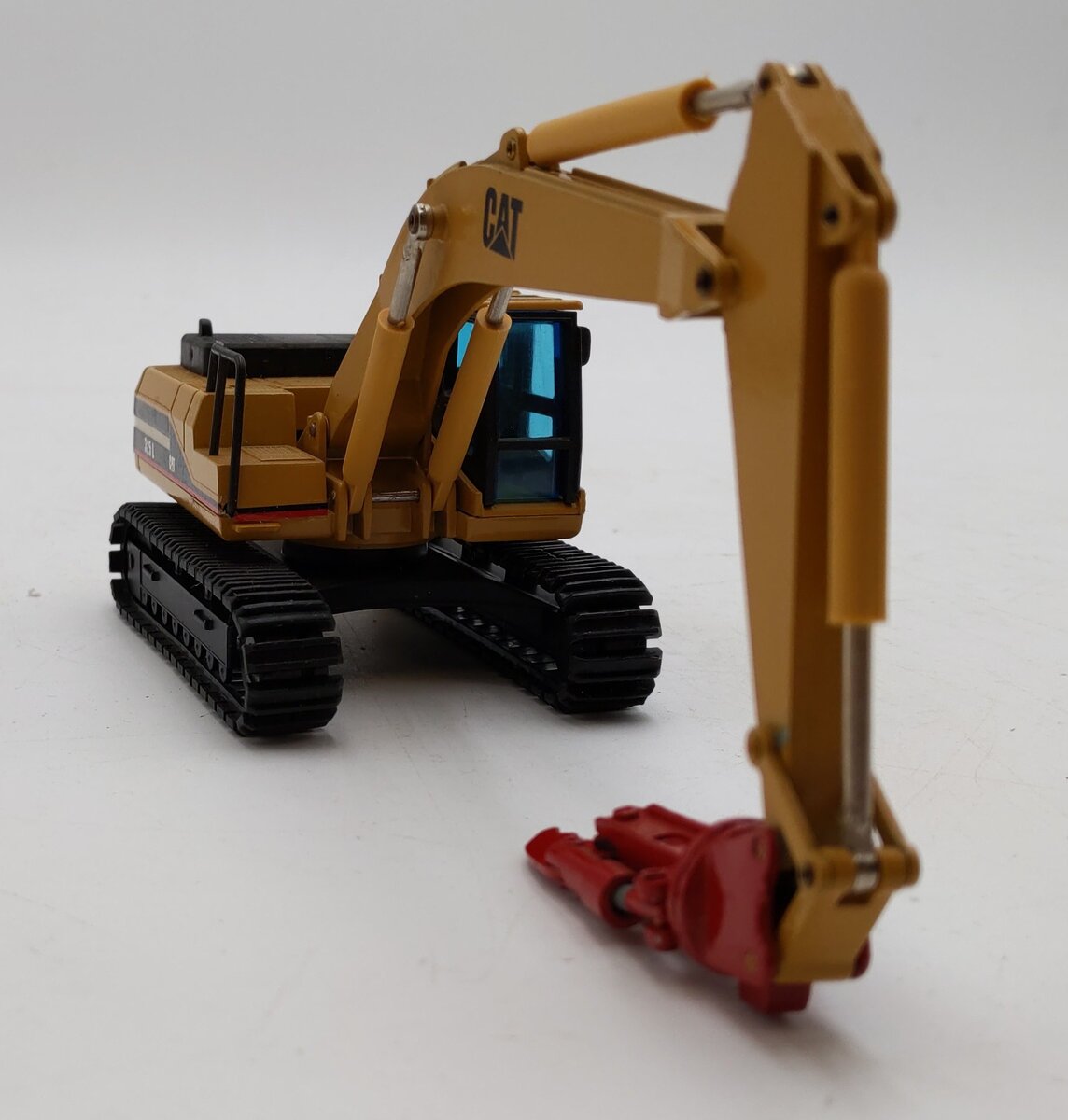 NZG JB458 Modelle 1:50 Scale Caterpillar 375 Excavator w/Demolition Shear VG/Box