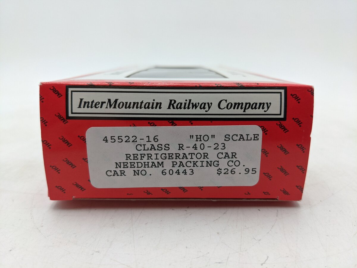 InterMountain 45522-16 HO Needham Packing Co. Refrigerator Car #60443 EX/Box