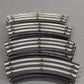 Marx 702 Vintage O Postwar Tinplate O-27 Curved Track with Roadbed (36) VG/Box