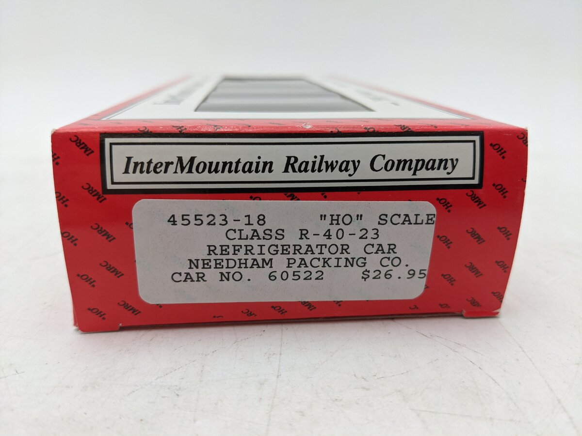 InterMountain 45523-18 HO Needham Packing Co. Union Refrigerator Car #60522 EX/Box