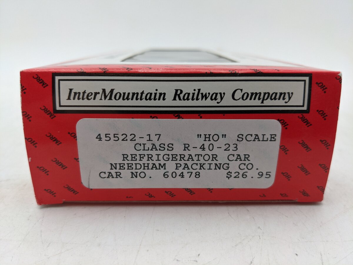 InterMountain 45522-17 HO Needham R-40-23 Refrigerator Car #60478 EX/Box