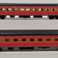 MTH 20-6686 O SP 70' Streamlined Sleeper/Diner Passenger Car Set (Set of 2) LN/Box