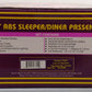MTH 20-6686 O SP 70' Streamlined Sleeper/Diner Passenger Car Set (Set of 2) LN/Box