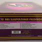 MTH 20-6686 O SP 70' Streamlined Sleeper/Diner Passenger Car Set (Set of 2) LN/Box