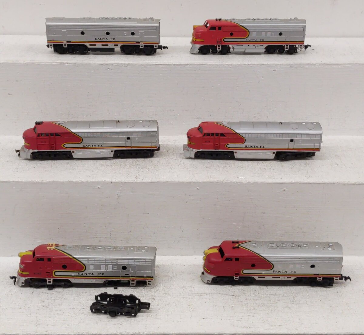 Tyco & Other HO Santa Fe Diesel Locomotives [6] VG