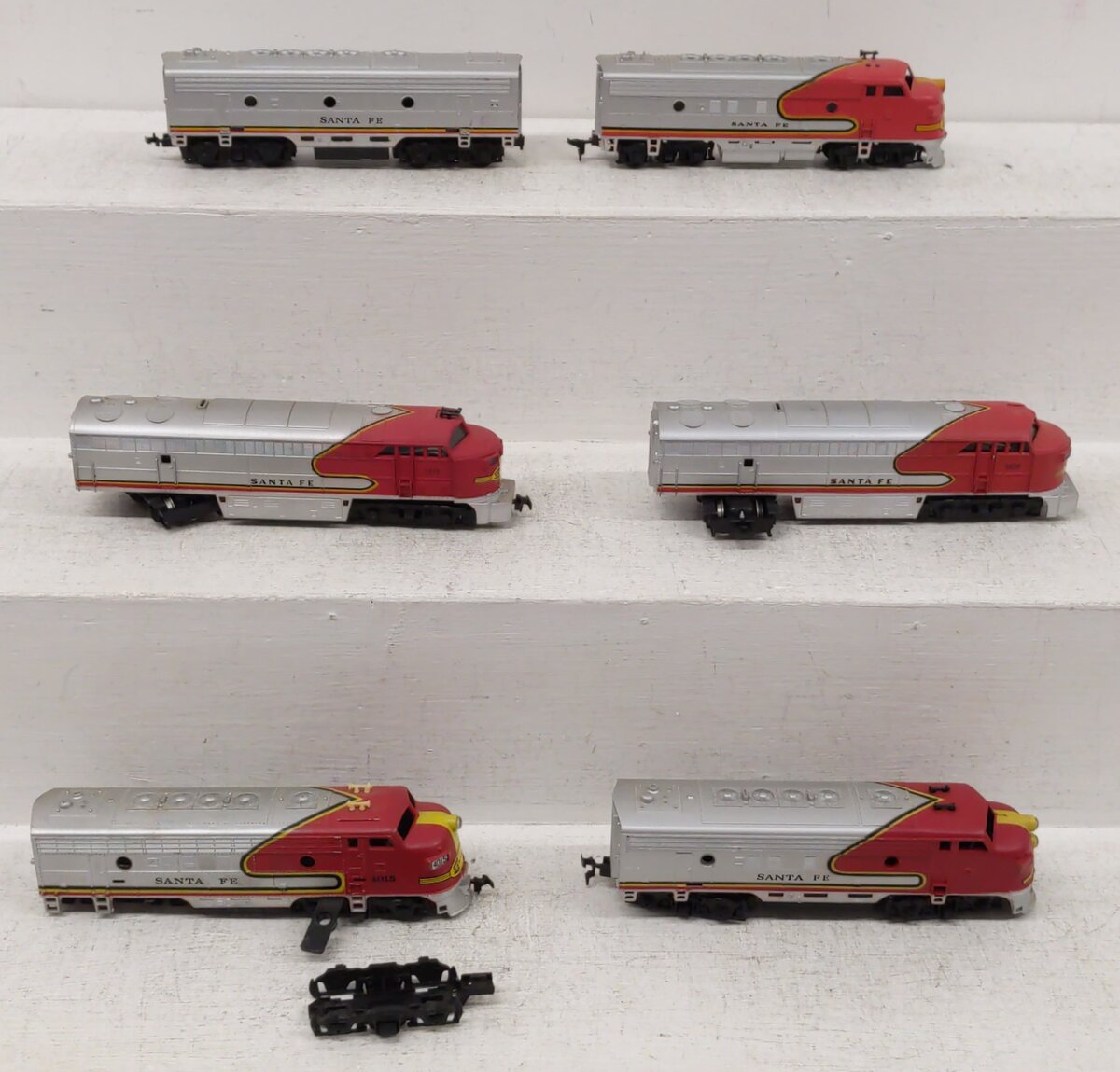 Tyco & Other HO Santa Fe Diesel Locomotives [6] VG