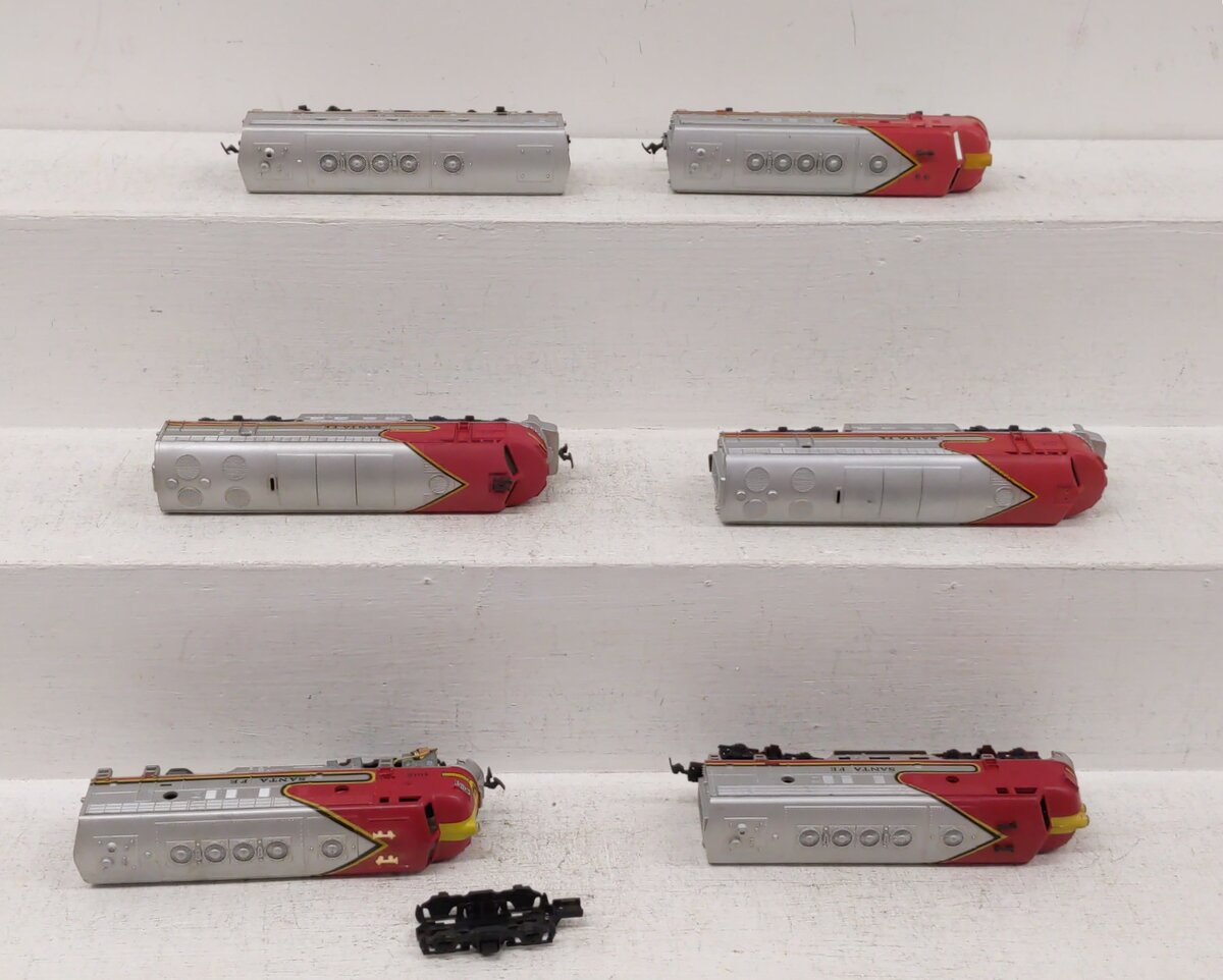 Tyco & Other HO Santa Fe Diesel Locomotives [6] VG