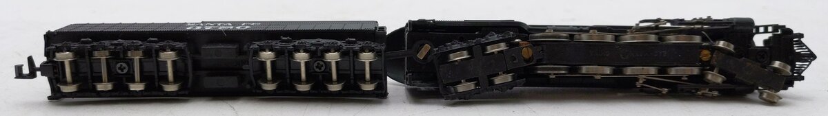 Bachmann 58052 N Scale Santa Fe 4-8-4 Steam Locomotive & 52' Tender #3780 VG