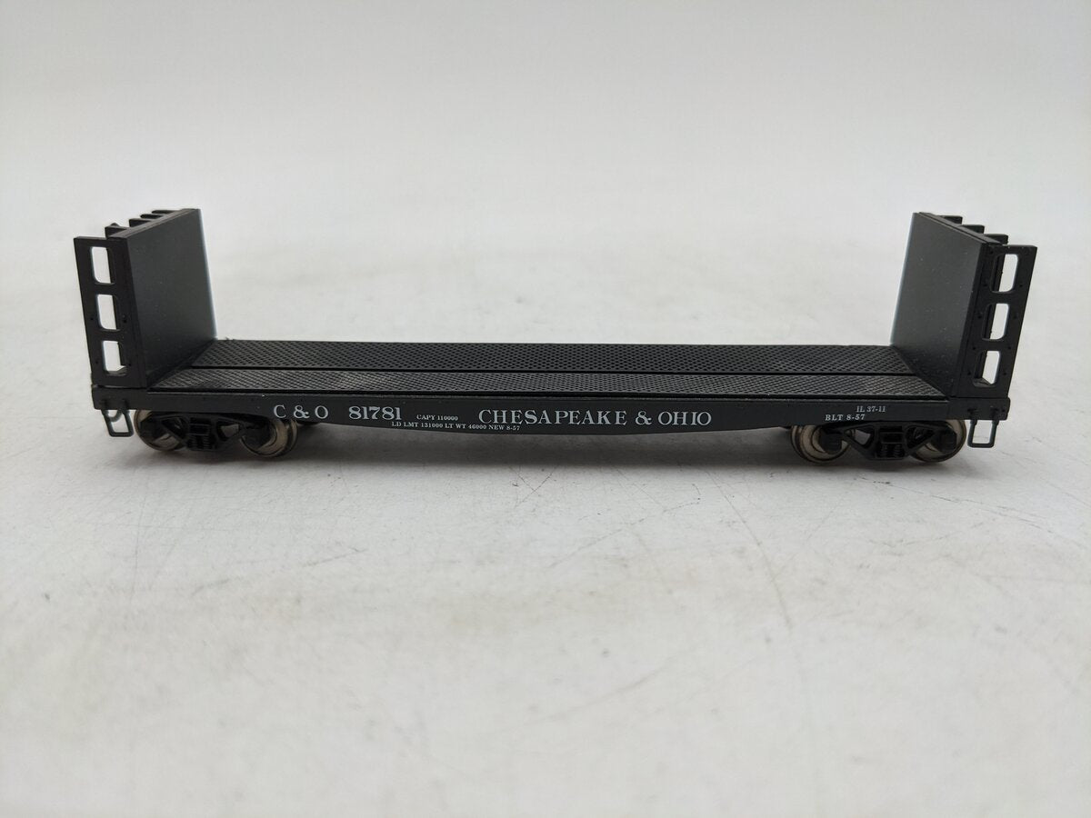 Atlas 1603-1 HO Scale Chesapeake & Ohio GSC Pulpwood Flat Car EX/Box
