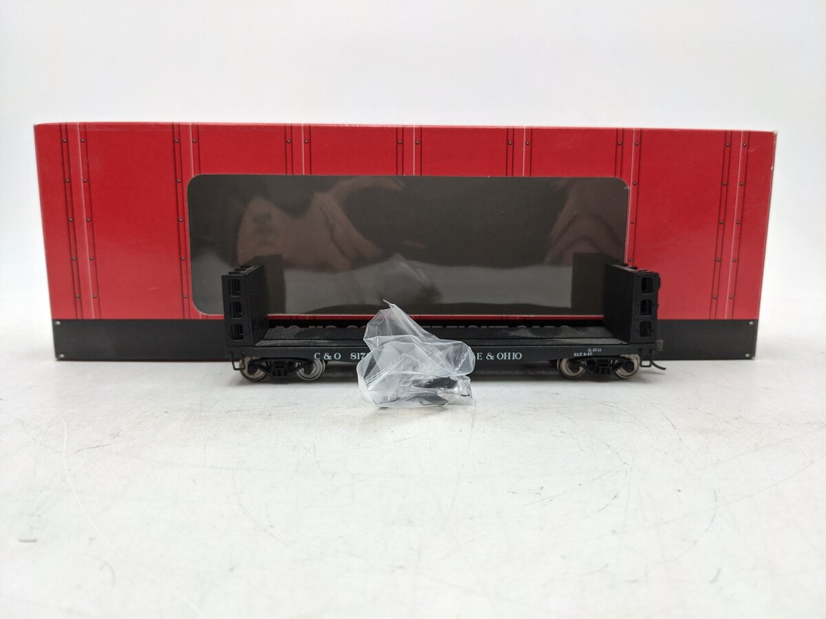 Atlas 1603-1 HO Scale Chesapeake & Ohio GSC Pulpwood Flat Car EX/Box