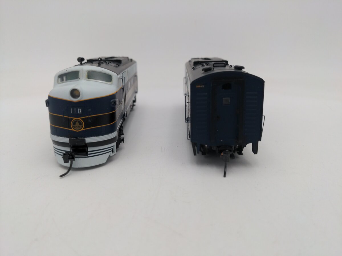 InterMountain 49206S-02 HO Scale Locomotive W/Sound Baltimore & Ohio RR #110/X EX/Box
