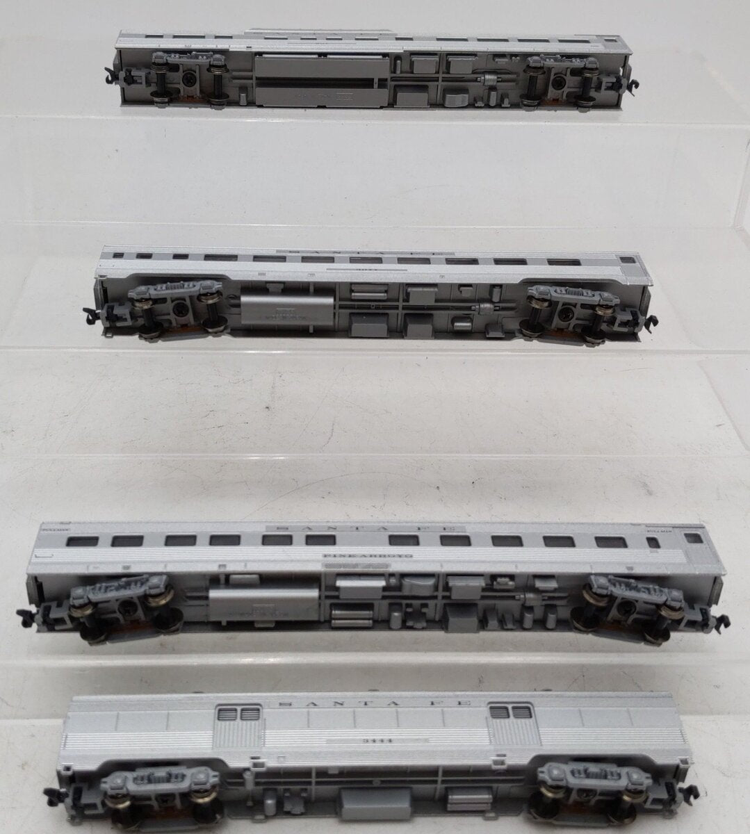 Kato 106-078 N Scale Santa Fe Super Chief' Passenger Set (4) LN/Box